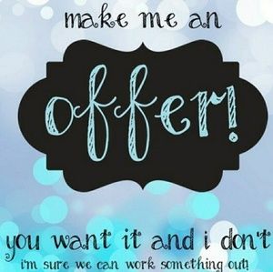 accepting all reasonable offers!!😊